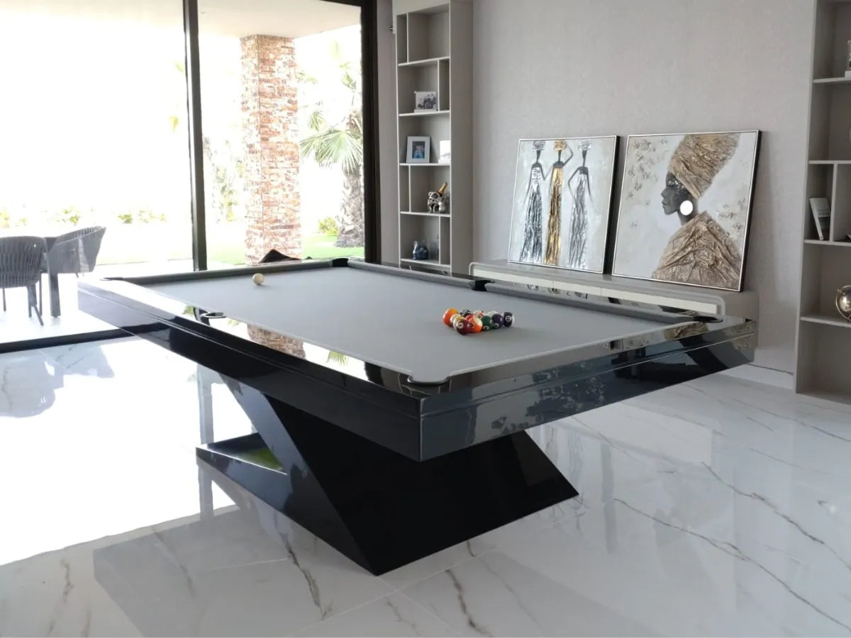 UltraModern Glass Pool Table